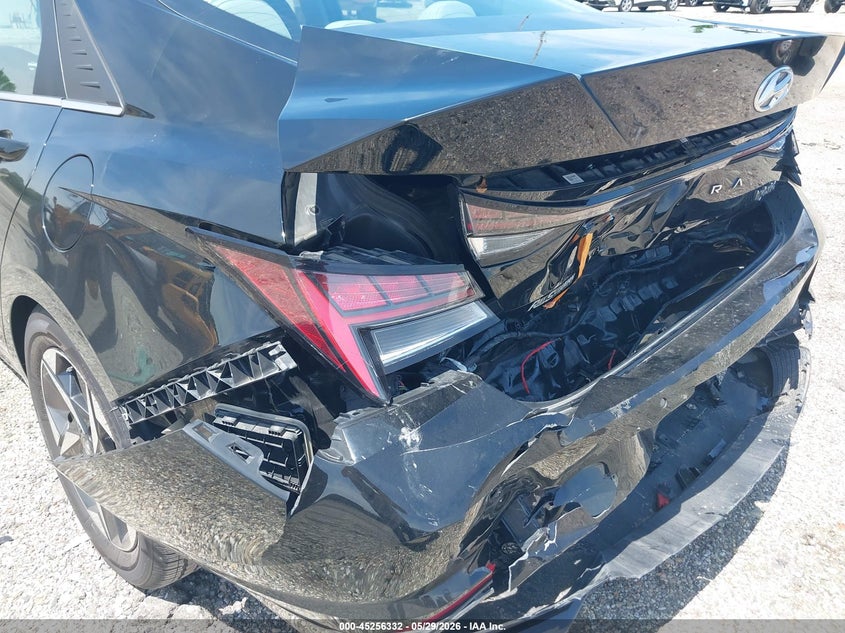2022 Hyundai Elantra VIN KMHLN4AJ7NU018200 IAAI salvage auction — REAR END, Salvage Title, sold $5,700 on 2026-07-22 (photo 6)