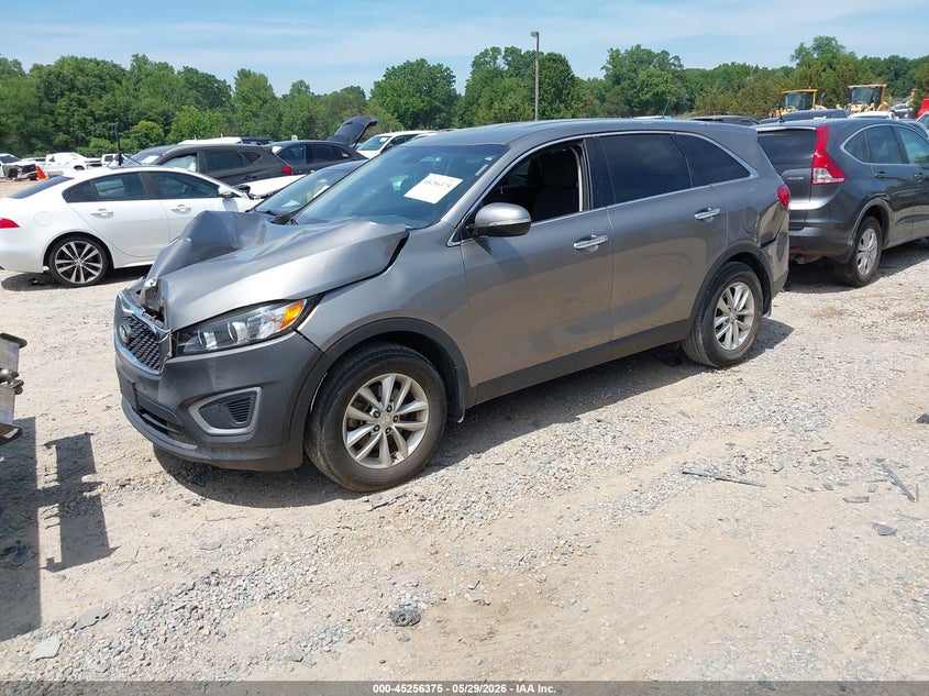 2017 Kia Sorento VIN 5XYPG4A33HG197505 IAAI salvage auction — FRONT END, Salvage Title, sold $1,500 on 2026-07-06 (photo 2)