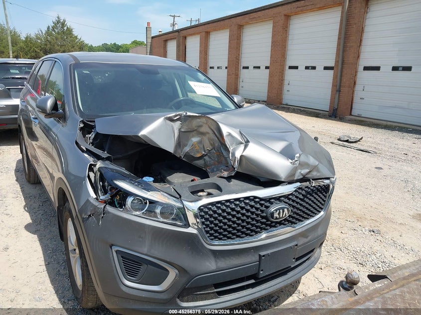 2017 Kia Sorento VIN 5XYPG4A33HG197505 IAAI salvage auction — FRONT END, Salvage Title, sold $1,500 on 2026-07-06 (photo 6)