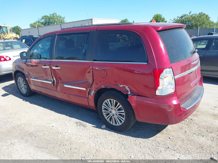 2014 Chrysler Town & country VIN 2C4RC1CG9ER413187 IAAI salvage auction — LEFT SIDE, Salvage (Illinois), sold $800 on 2026-07-27 (photo 3)