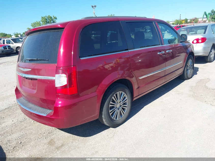 2014 Chrysler Town & country VIN 2C4RC1CG9ER413187 IAAI salvage auction — LEFT SIDE, Salvage (Illinois), sold $800 on 2026-07-27 (photo 4)