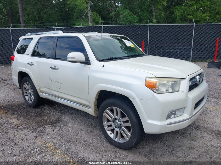 2012 Toyota 4runner VIN JTEZU5JR7C5037443 IAAI salvage auction — Burn Interior, Salvage Title, sold $6,900 on 2026-07-09 (photo 1)