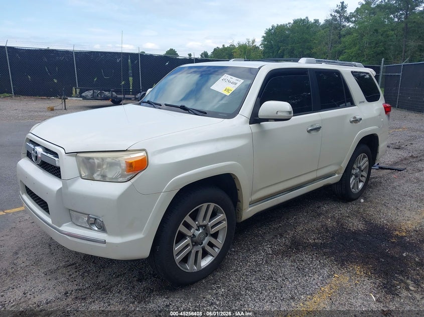 2012 Toyota 4runner VIN JTEZU5JR7C5037443 IAAI salvage auction — Burn Interior, Salvage Title, sold $6,900 on 2026-07-09 (photo 2)