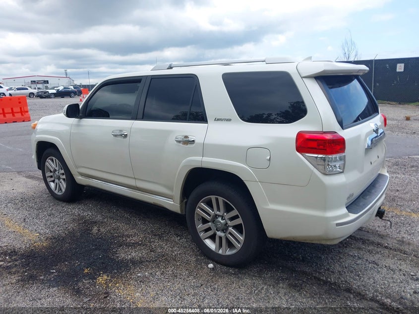 2012 Toyota 4runner VIN JTEZU5JR7C5037443 IAAI salvage auction — Burn Interior, Salvage Title, sold $6,900 on 2026-07-09 (photo 3)
