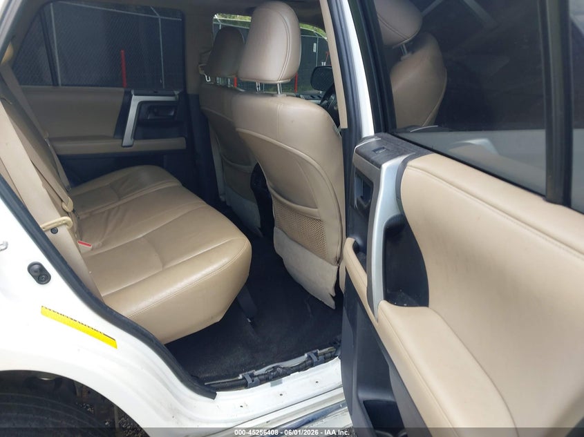 2012 Toyota 4runner VIN JTEZU5JR7C5037443 IAAI salvage auction — Burn Interior, Salvage Title, sold $6,900 on 2026-07-09 (photo 8)