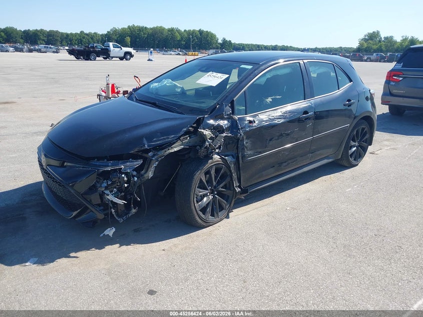 2022 Toyota Corolla VIN JTND4MBE2N3178158 IAAI salvage auction — LEFT FRONT, Salvage (Indiana), sold $2,800 on 2026-07-09 (photo 2)