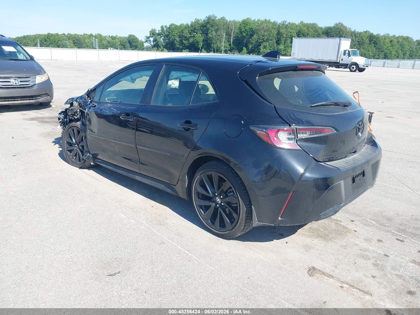 2022 Toyota Corolla VIN JTND4MBE2N3178158 IAAI salvage auction — LEFT FRONT, Salvage (Indiana), sold $2,800 on 2026-07-09 (photo 3)