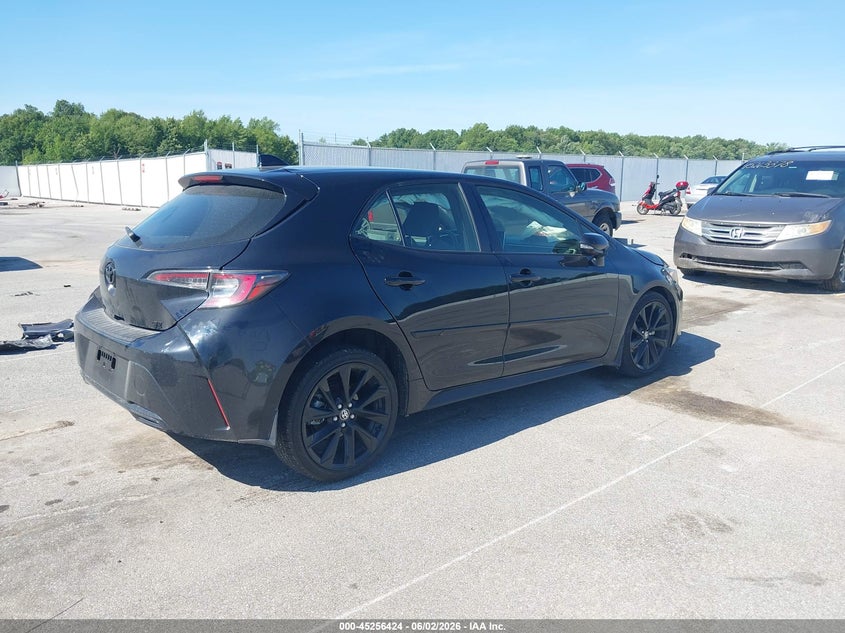 2022 Toyota Corolla VIN JTND4MBE2N3178158 IAAI salvage auction — LEFT FRONT, Salvage (Indiana), sold $2,800 on 2026-07-09 (photo 4)