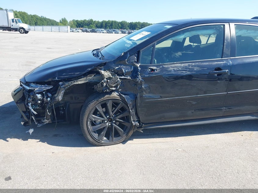 2022 Toyota Corolla VIN JTND4MBE2N3178158 IAAI salvage auction — LEFT FRONT, Salvage (Indiana), sold $2,800 on 2026-07-09 (photo 6)