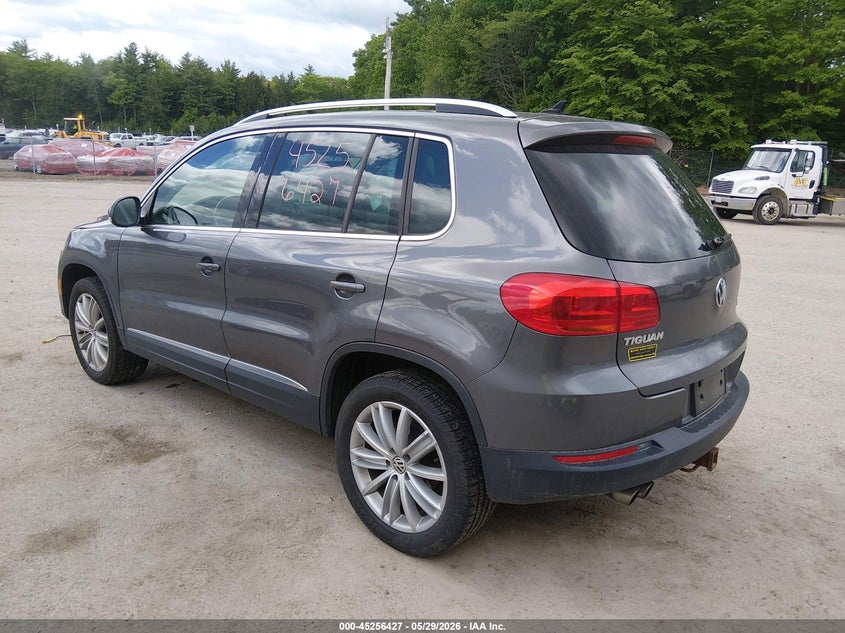 2015 Volkswagen Tiguan VIN WVGBV7AX7FW560145 IAAI salvage auction — FRONT END, Salvage Title, sold $925 on 2026-07-27 (photo 3)