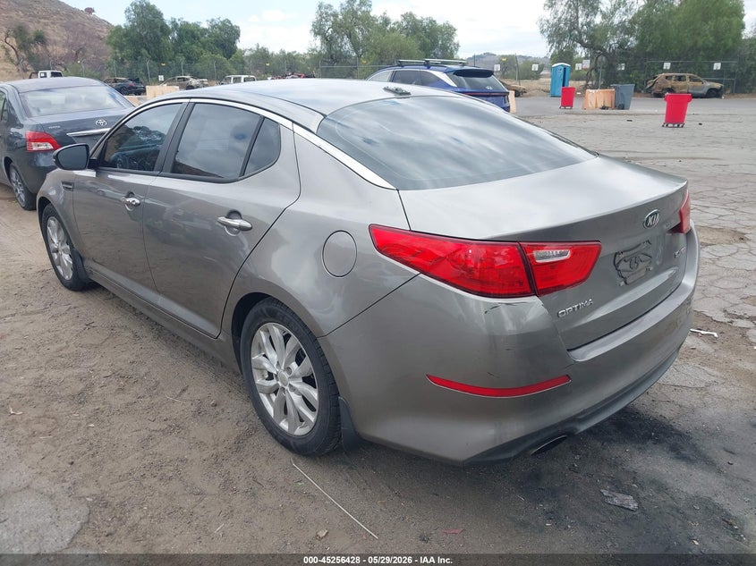 2015 Kia Optima VIN 5XXGN4A76FG378043 IAAI salvage auction — NORMAL WEAR, Clear - Dealer Only (California), sold $375 on 2026-07-07 (photo 3)