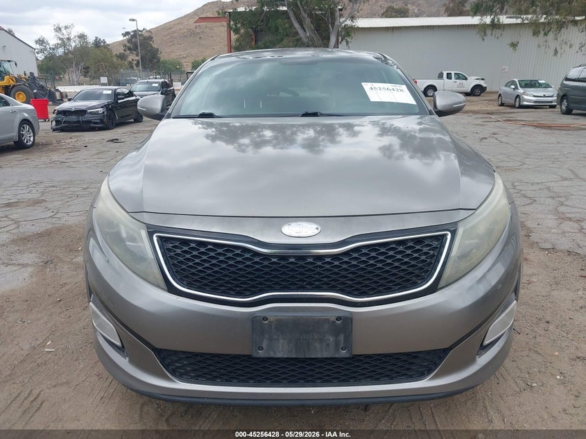 2015 Kia Optima VIN 5XXGN4A76FG378043 IAAI salvage auction — NORMAL WEAR, Clear - Dealer Only (California), sold $375 on 2026-07-07 (photo 6)