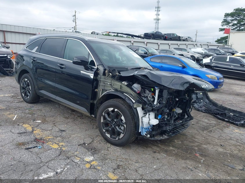 2025 Kia Sorento VIN 5XYRL4JC4SG377233 — IAAI salvage auction photo