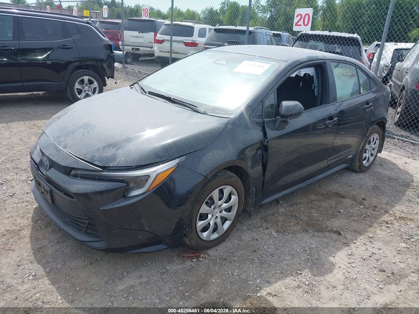 2025 Toyota Corolla VIN JTDBDMHE8S3019899 IAAI salvage auction — FRONT & REAR, Wait Title, sold $5,800 on 2026-08-02 (photo 2)