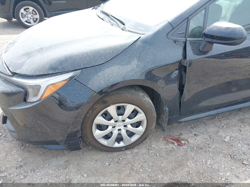 2025 Toyota Corolla VIN JTDBDMHE8S3019899 IAAI salvage auction — FRONT & REAR, Wait Title, sold $5,800 on 2026-08-02 (photo 6)