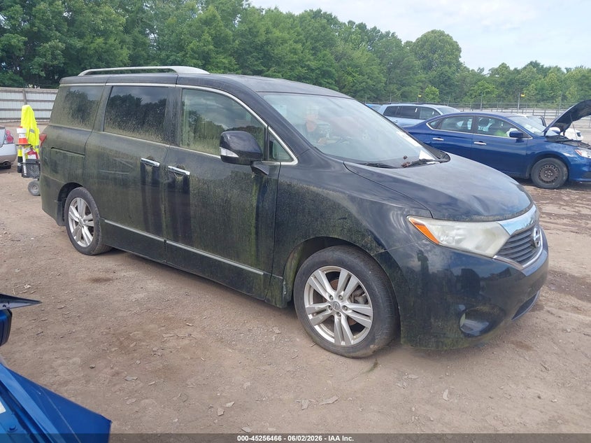 2012 Nissan Quest VIN JN8AE2KP2C9048096 IAAI salvage auction — NORMAL WEAR, Salvage Title, sold $525 on 2026-07-29 (photo 1)