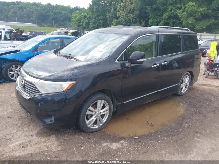 2012 Nissan Quest VIN JN8AE2KP2C9048096 IAAI salvage auction — NORMAL WEAR, Salvage Title, sold $525 on 2026-07-29 (photo 2)