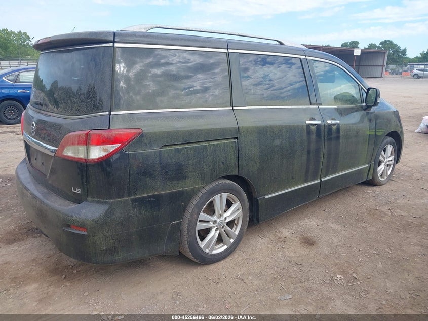 2012 Nissan Quest VIN JN8AE2KP2C9048096 IAAI salvage auction — NORMAL WEAR, Salvage Title, sold $525 on 2026-07-29 (photo 4)