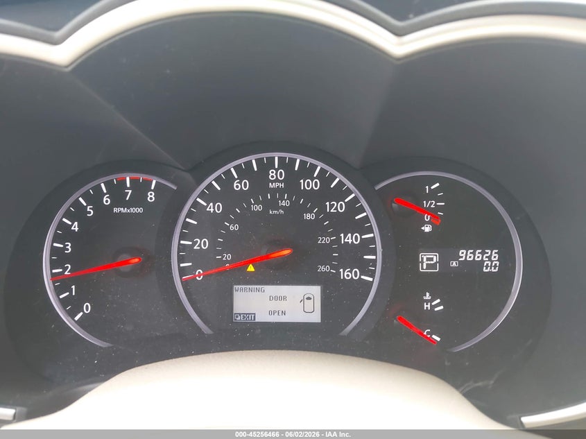 2012 Nissan Quest VIN JN8AE2KP2C9048096 IAAI salvage auction — NORMAL WEAR, Salvage Title, sold $525 on 2026-07-29 (photo 7)