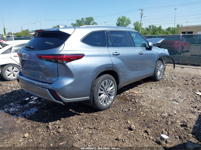 2023 Toyota Highlander VIN 5TDKDRBH2PS047171 IAAI salvage auction — FRONT END, Salvage Title, sold $8,200 on 2026-07-29 (photo 4)