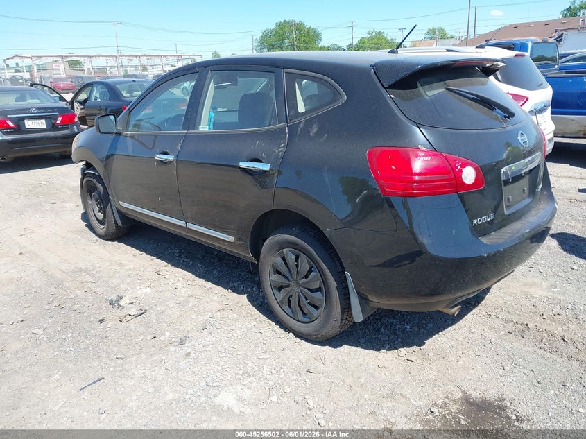 2013 Nissan Rogue VIN JN8AS5MV4DW616650 IAAI salvage auction — NORMAL WEAR, Salvage (Texas), sold $275 on 2026-07-29 (photo 3)