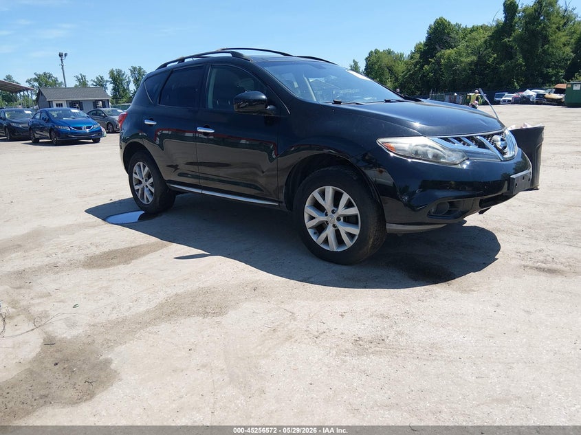 2014 Nissan Murano VIN JN8AZ1MW8EW518235 IAAI salvage auction — NORMAL WEAR, Clear (Maryland), sold $400 on 2026-07-23 (photo 1)