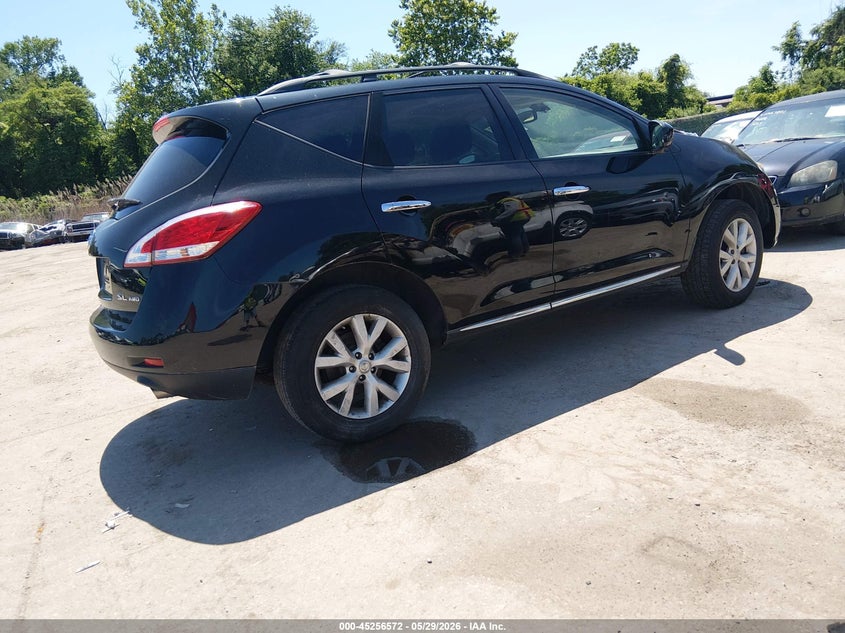 2014 Nissan Murano VIN JN8AZ1MW8EW518235 IAAI salvage auction — NORMAL WEAR, Clear (Maryland), sold $400 on 2026-07-23 (photo 4)