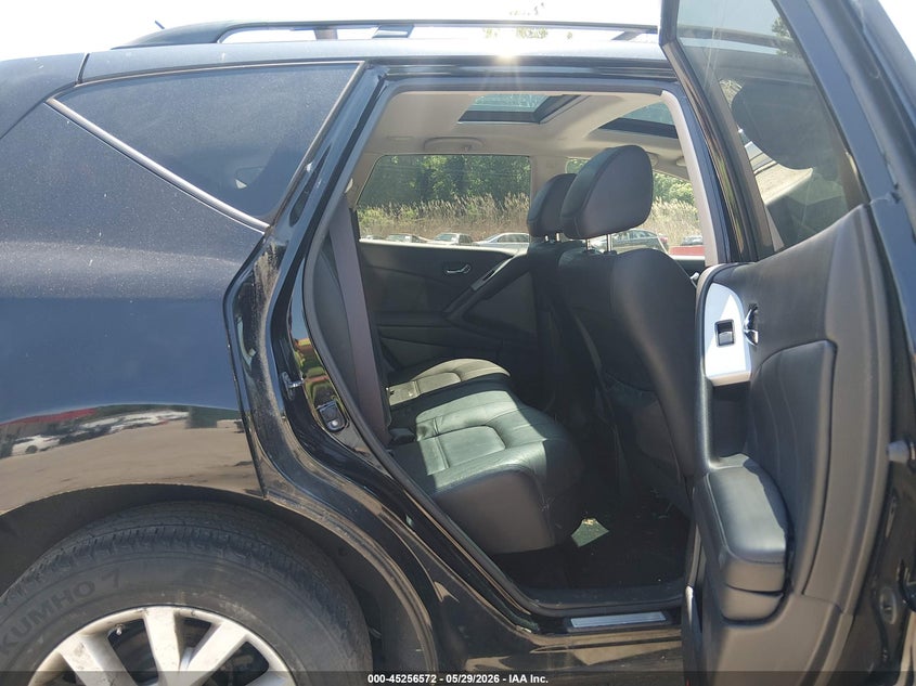 2014 Nissan Murano VIN JN8AZ1MW8EW518235 IAAI salvage auction — NORMAL WEAR, Clear (Maryland), sold $400 on 2026-07-23 (photo 8)