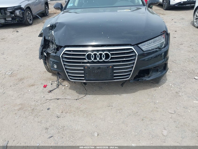 2016 Audi A7 VIN WAUWGAFC5GN005167 IAAI salvage auction — RIGHT FRONT, Salvage Title, sold $2,150 on 2026-07-17 (photo 6)