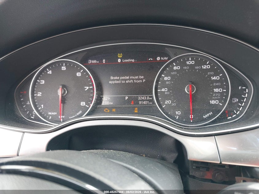 2016 Audi A7 VIN WAUWGAFC5GN005167 IAAI salvage auction — RIGHT FRONT, Salvage Title, sold $2,150 on 2026-07-17 (photo 7)