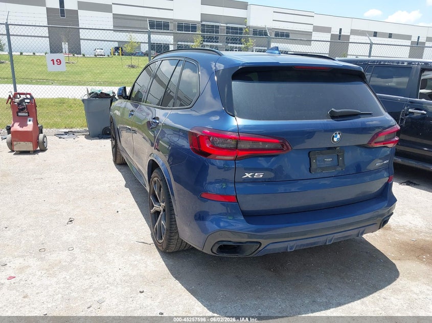 2021 BMW X5 VIN 5UXCR4C01M9H63301 IAAI salvage auction — FRONT END, Salvage Title, sold $18,100 on 2026-07-31 (photo 3)