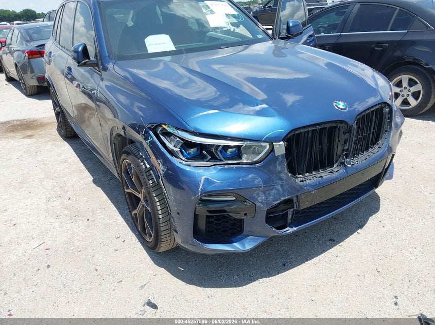 2021 BMW X5 VIN 5UXCR4C01M9H63301 IAAI salvage auction — FRONT END, Salvage Title, sold $18,100 on 2026-07-31 (photo 6)