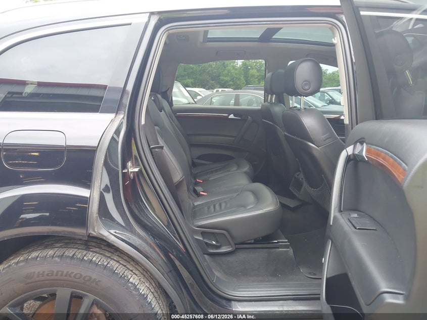 2013 Audi Q7 VIN WA1LMAFE7DD014951 IAAI salvage auction — NORMAL WEAR, Clear (Indiana), sold $725 on 2026-07-29 (photo 8)