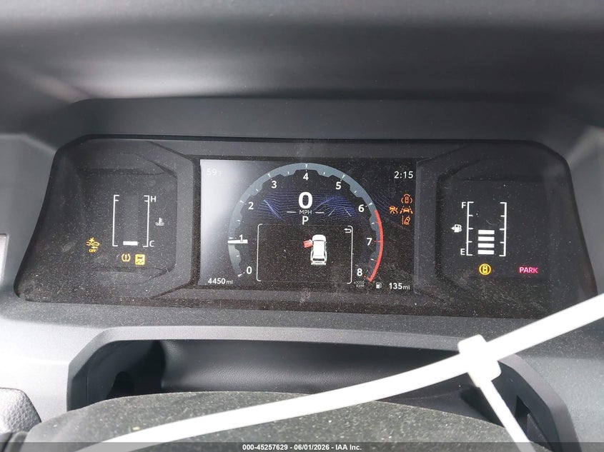2026 Toyota 4runner VIN JTEVA5BR8T5098550 IAAI salvage auction — LEFT FRONT, Salvage (Connecticut), sold $25,950 on 2026-07-16 (photo 7)
