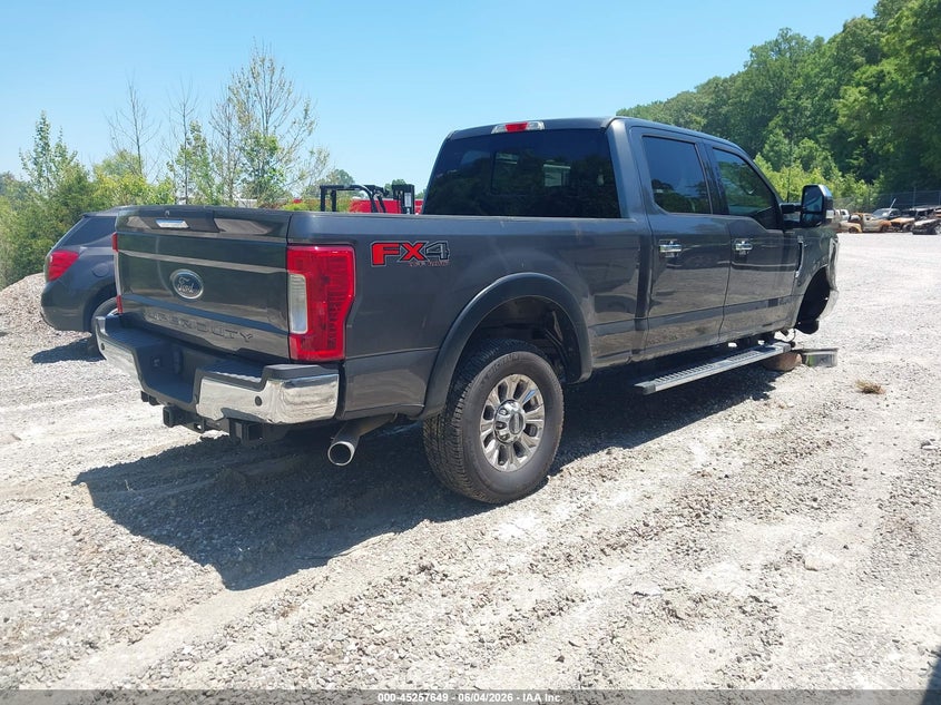 2018 Ford F250 VIN 1FT7W2B61JEB87327 IAAI salvage auction — RIGHT FRONT, Salvage Title, sold $8,300 on 2026-07-09 (photo 4)