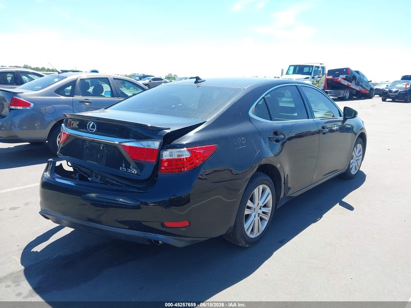 2014 Lexus Es 350 VIN JTHBK1GG0E2126333 IAAI salvage auction — LEFT REAR, Salvage (Idaho), sold $4,100 on 2026-07-29 (photo 4)