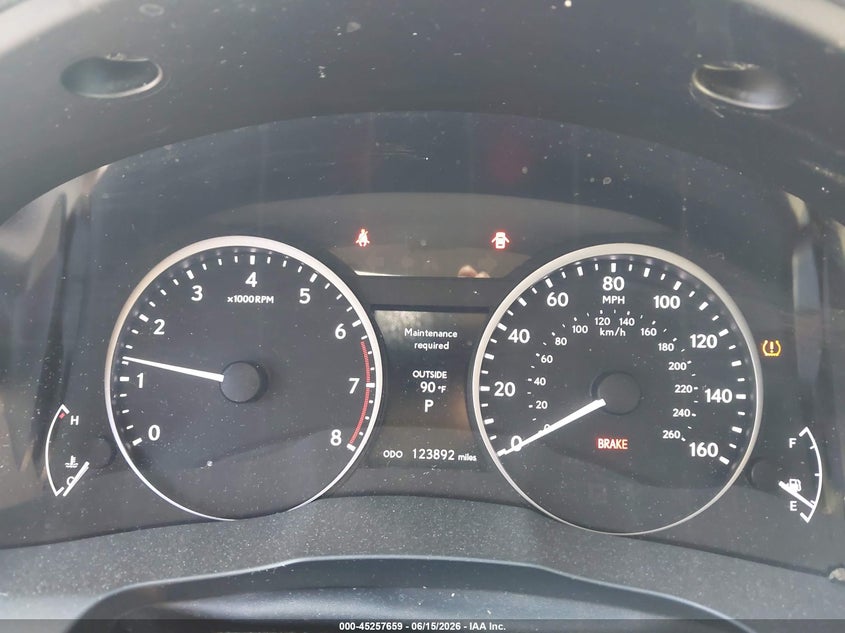 2014 Lexus Es 350 VIN JTHBK1GG0E2126333 IAAI salvage auction — LEFT REAR, Salvage (Idaho), sold $4,100 on 2026-07-29 (photo 7)
