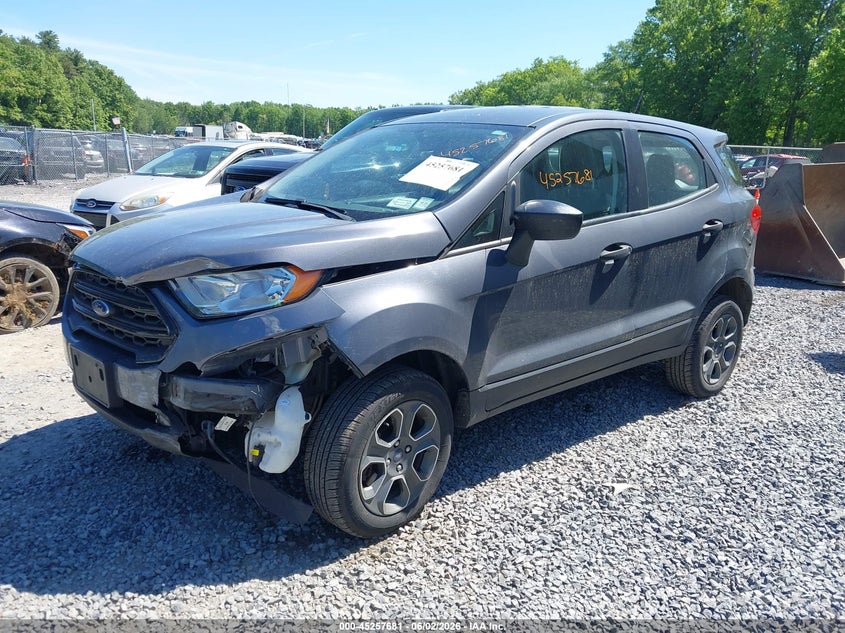 2020 Ford Ecosport VIN MAJ6S3FL7LC382513 IAAI salvage auction — FRONT END, Salvage Title, sold $1,350 on 2026-07-14 (photo 2)
