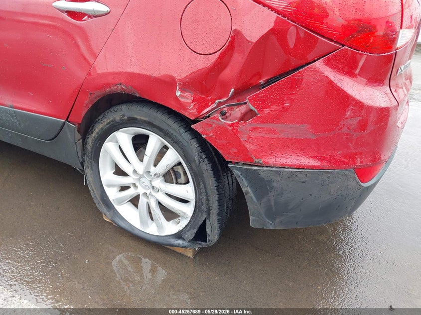 2011 Hyundai Tucson VIN KM8JUCAC7BU203963 IAAI salvage auction — LEFT REAR, Salvage (Oregon), sold $1,200 on 2026-07-07 (photo 6)