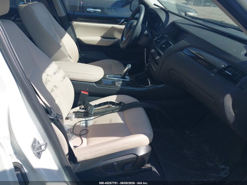 2016 BMW X3 VIN 5UXWX9C55G0D94981 IAAI salvage auction — RIGHT FRONT, Salvage (Massachusetts), sold $2,150 on 2026-07-07 (photo 5)