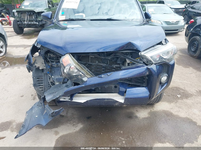 2018 Toyota 4runner VIN JTEBU5JRXJ5602945 IAAI salvage auction — FRONT END, Salvage Title, sold $7,125 on 2026-07-29 (photo 6)