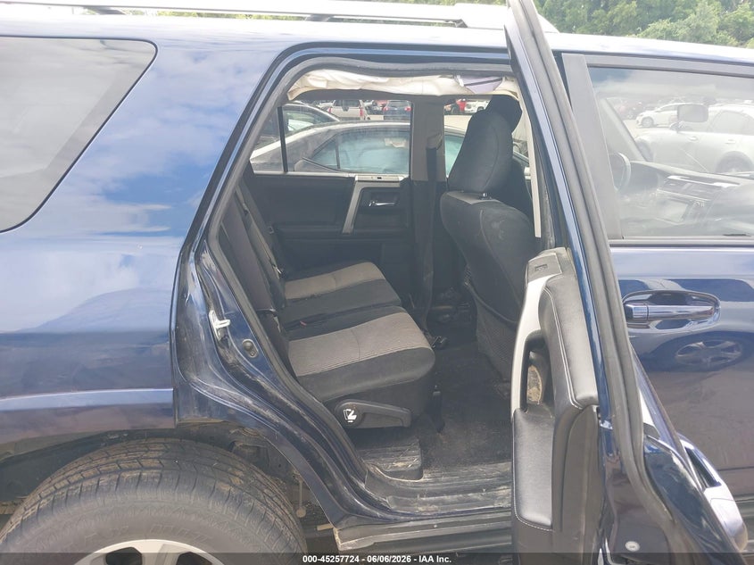 2018 Toyota 4runner VIN JTEBU5JRXJ5602945 IAAI salvage auction — FRONT END, Salvage Title, sold $7,125 on 2026-07-29 (photo 8)
