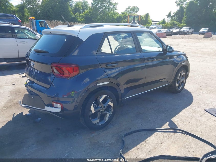 2023 Hyundai Venue VIN KMHRC8A32PU277351 IAAI salvage auction — LEFT SIDE, Salvage Title, sold $3,050 on 2026-07-30 (photo 4)