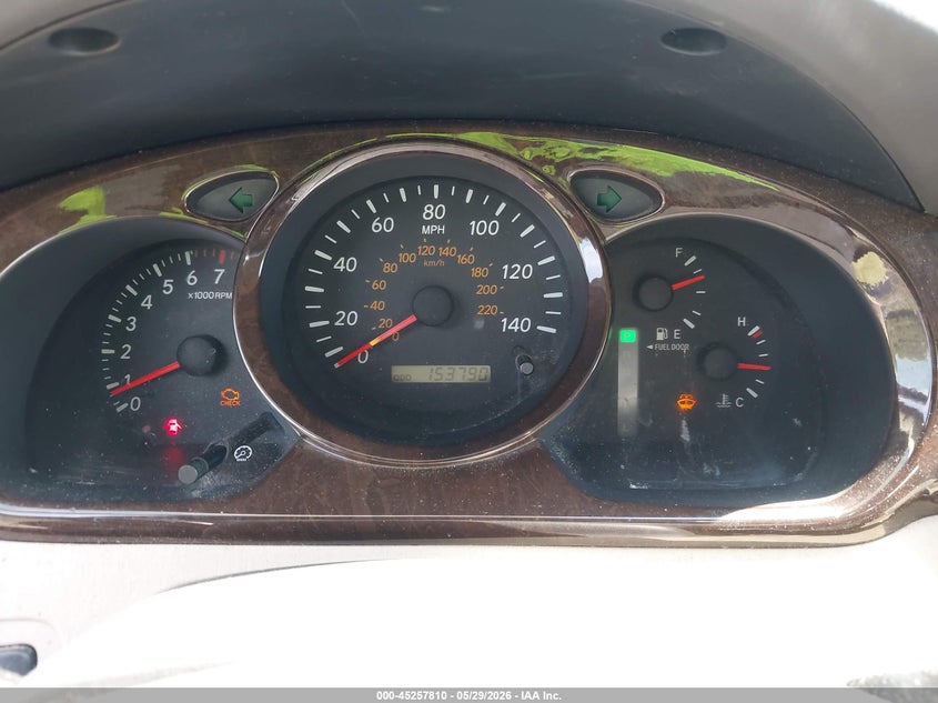 2001 Toyota Highlander VIN JTEGF21A510022489 IAAI salvage auction — FRONT END, Salvage (North Carolina), sold $1,050 on 2026-07-09 (photo 7)