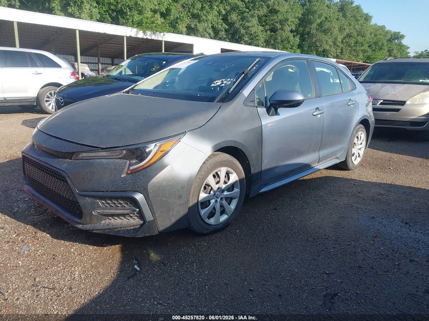2020 Toyota Corolla VIN JTDEPRAEXLJ052377 IAAI salvage auction — NORMAL WEAR, Clear (Missouri), sold $2,550 on 2026-07-15 (photo 2)