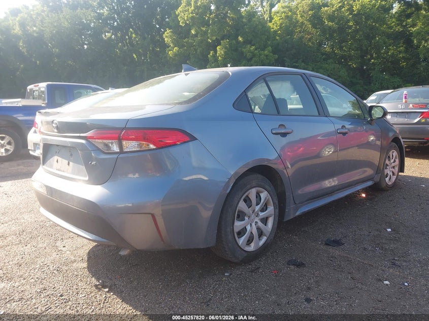 2020 Toyota Corolla VIN JTDEPRAEXLJ052377 IAAI salvage auction — NORMAL WEAR, Clear (Missouri), sold $2,550 on 2026-07-15 (photo 4)