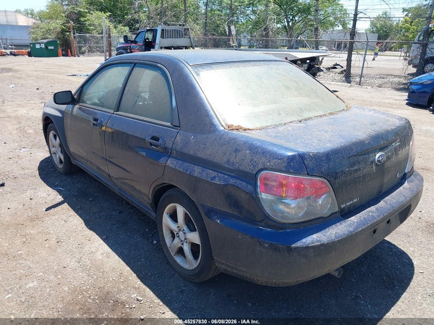 2006 Subaru Impreza VIN JF1GD67666H520753 IAAI salvage auction — NORMAL WEAR, Clear (New Jersey), sold $450 on 2026-07-20 (photo 3)
