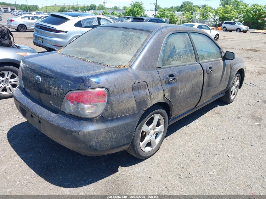 2006 Subaru Impreza VIN JF1GD67666H520753 IAAI salvage auction — NORMAL WEAR, Clear (New Jersey), sold $450 on 2026-07-20 (photo 4)