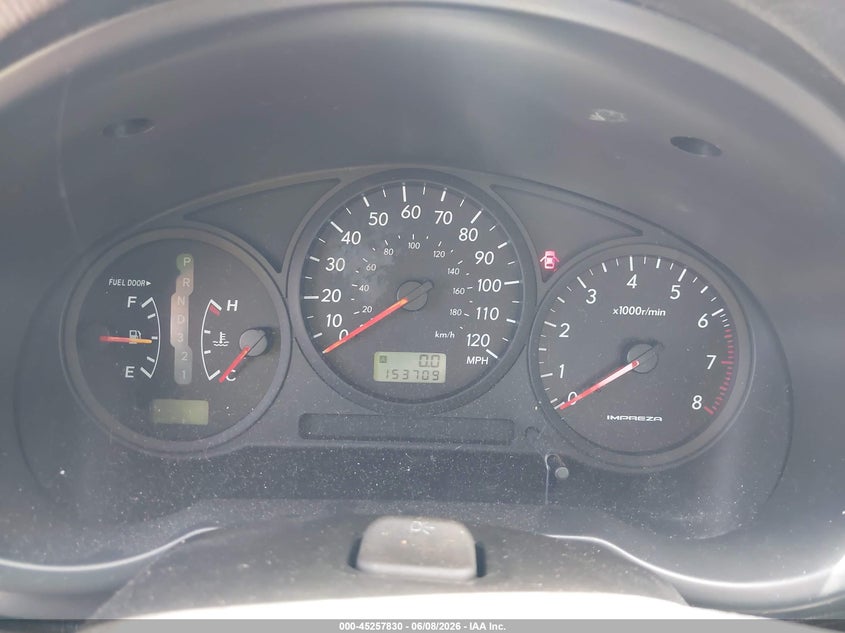 2006 Subaru Impreza VIN JF1GD67666H520753 IAAI salvage auction — NORMAL WEAR, Clear (New Jersey), sold $450 on 2026-07-20 (photo 7)