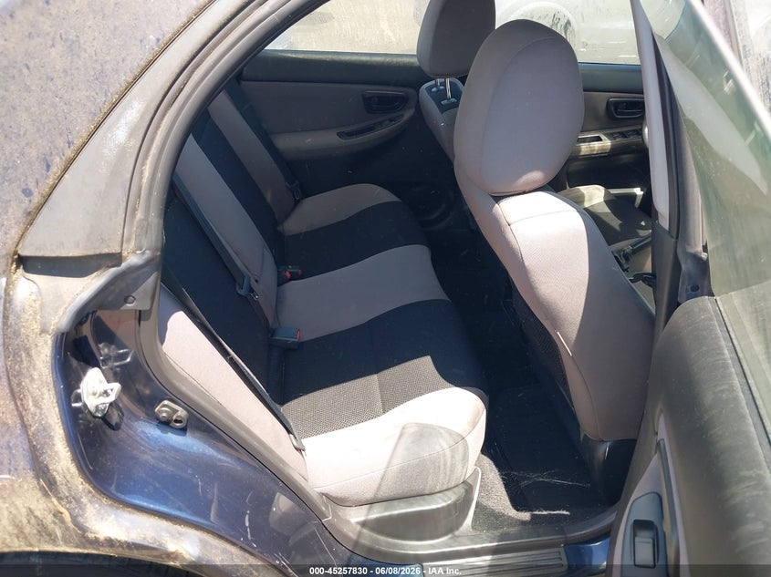 2006 Subaru Impreza VIN JF1GD67666H520753 IAAI salvage auction — NORMAL WEAR, Clear (New Jersey), sold $450 on 2026-07-20 (photo 8)